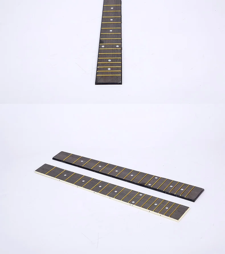 Technical Wood Guitar 38Inch Stable Fretboard White &black Edge Replacement Parts Ukulele Accessories Guitar