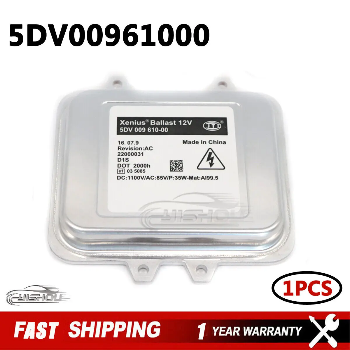 

5DV 009 61000 Автомобильные ксеноновые фары HID Балласт ЭБУ Блок для Porsche Cayenne Для BMW X5 X6 Buick Regal 5DV 00961000 63117248050