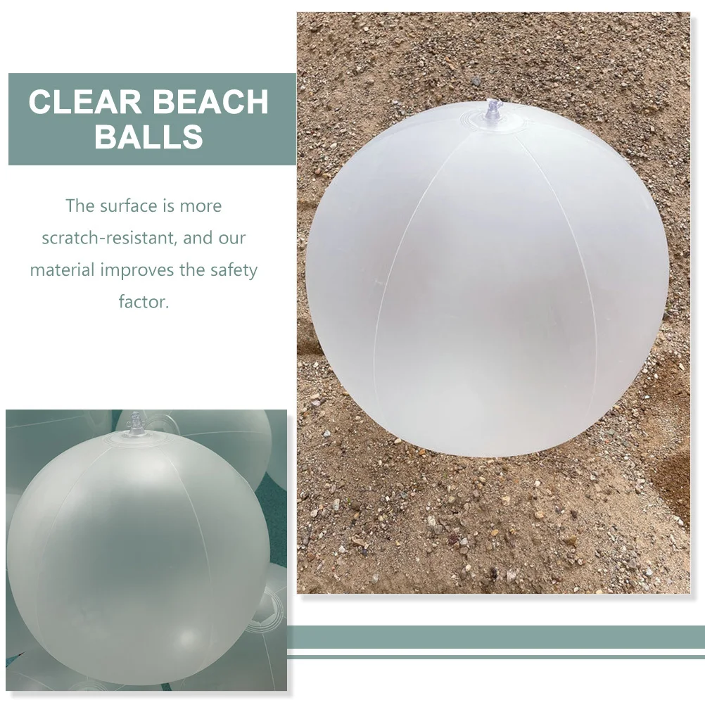 10 stuks opblaasbare strandballen premium opvouwbare kinderen buiten multifunctionele leuke bal voor zwembadfeest decoratie trainingsspellen