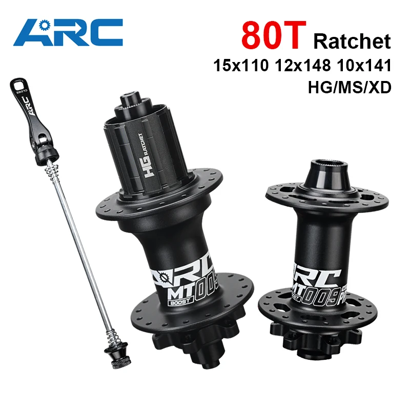 AliExpress ARC 80T Ratchet MTB Hub 6 Sealed Bearings 15x110 12x148 10x141 Bike Bicycle Hub Aluminum Alloy For HG MS XD 8 9 10 11 12 Speed
