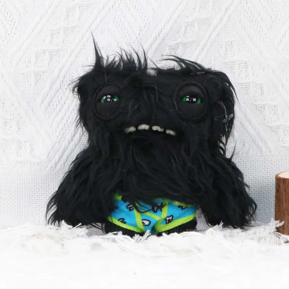 Fuggler Hässlich-Süßes Monster-Plüschtier, 4 Zoll Sammlerstück, Lustiges Haariges Alien-Kuscheltier als Geschenk für Fans – Detail 4
