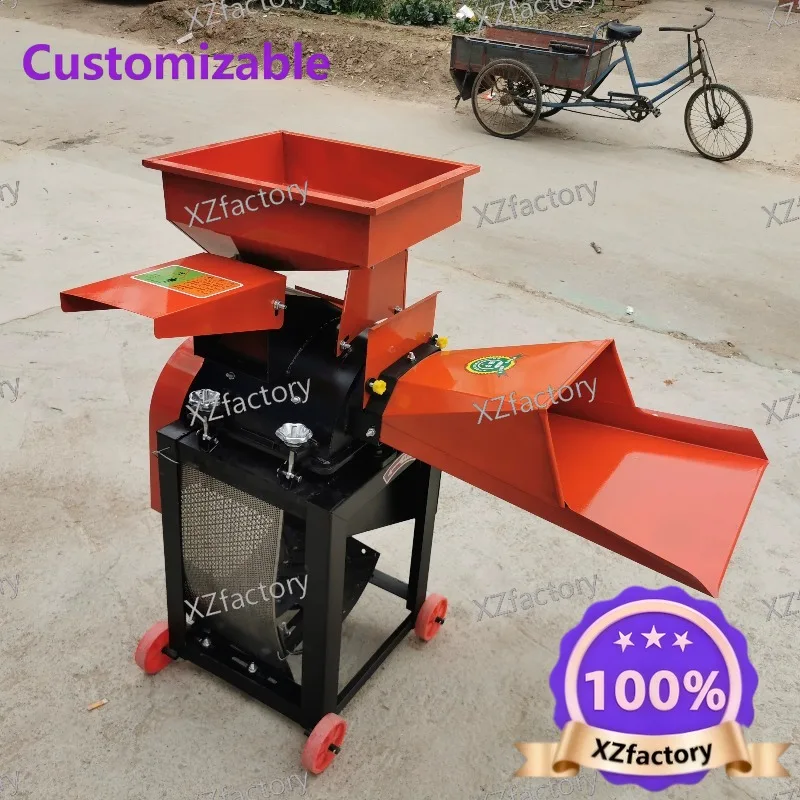 

Factory Direct 2026 Top RatedSuper Fine Chaff Cutter Dry Wet Grass Grinder Machine for Corn Silage Wheat Straw Animal Feed Ele