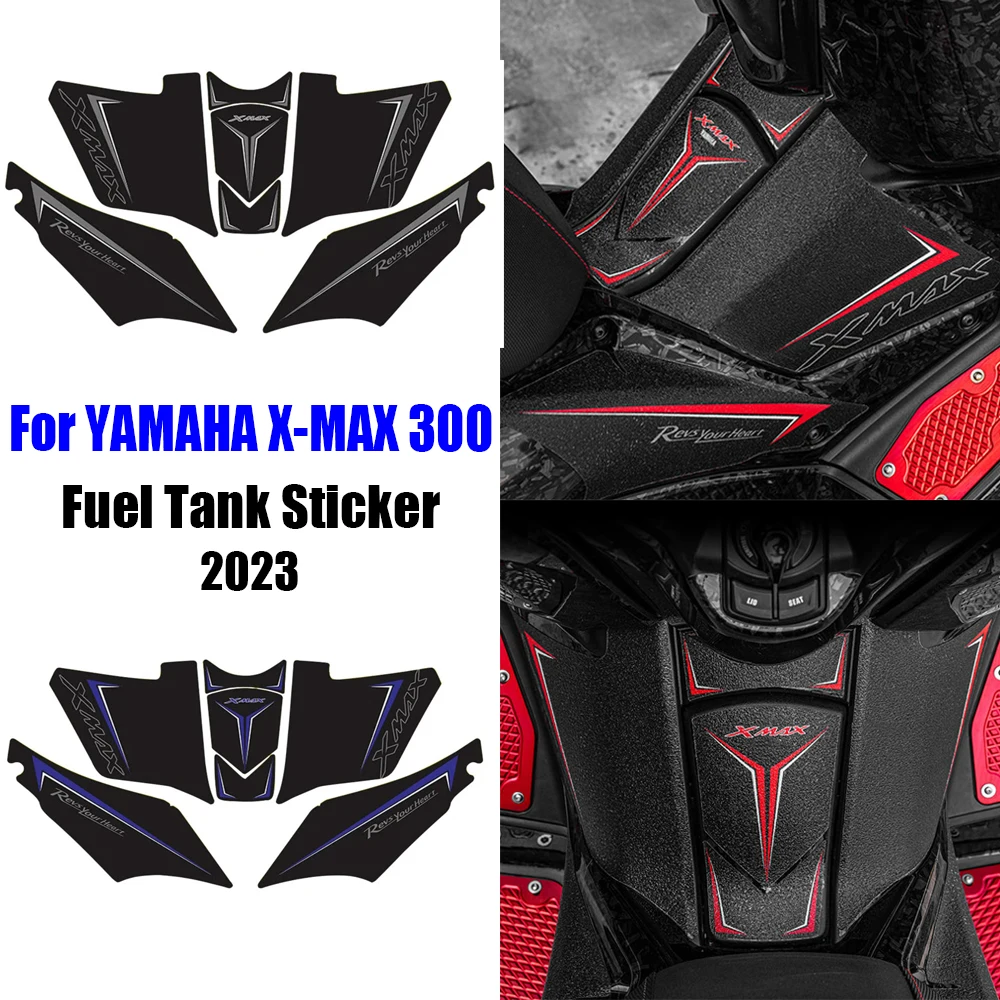 

Наклейка для защиты топливного бака XMAX300 Xmax300, наклейка для мотоцикла, наклейка для топливного бака, наклейка для бака с защитой от царапин для YAMAHA XMAX 300 2023