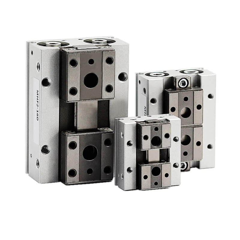MHF2-8D MHF2-10D MHF2-12D MHF2-16D MHF2-20D Niederprofil-Luft-Parallelgreifer Pneumatischer Zylinder Pneumatischer Greifer – Detail 1