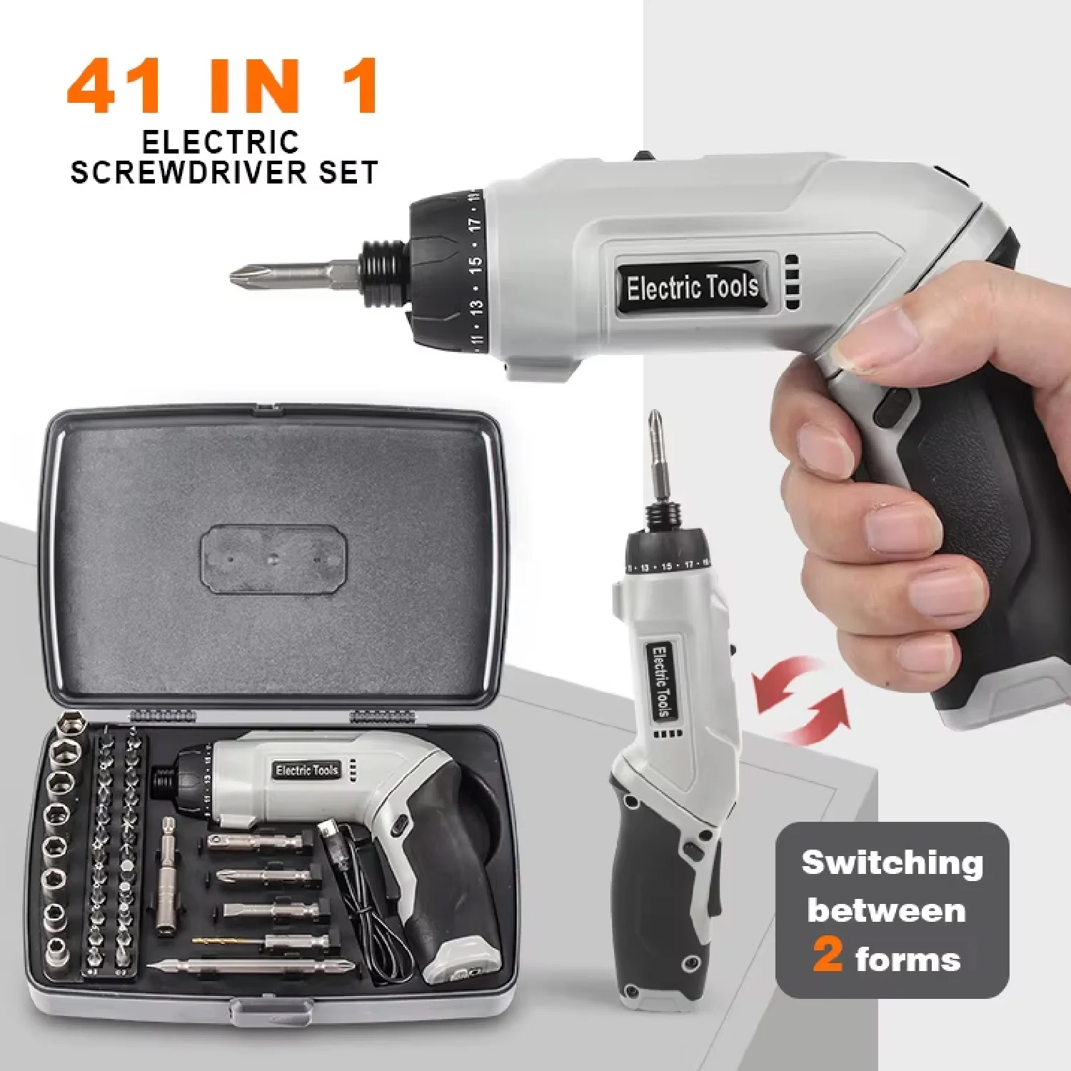 1Set 41 In 1 Rechar…