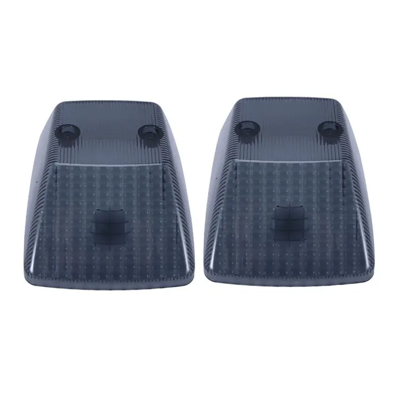 Classy-2Pcs Front Wing Turn Signal Smoked Lens Cover A4638260057 For Mercedes Benz W463 G-Class 1986-2018 Corner Light Shell Par