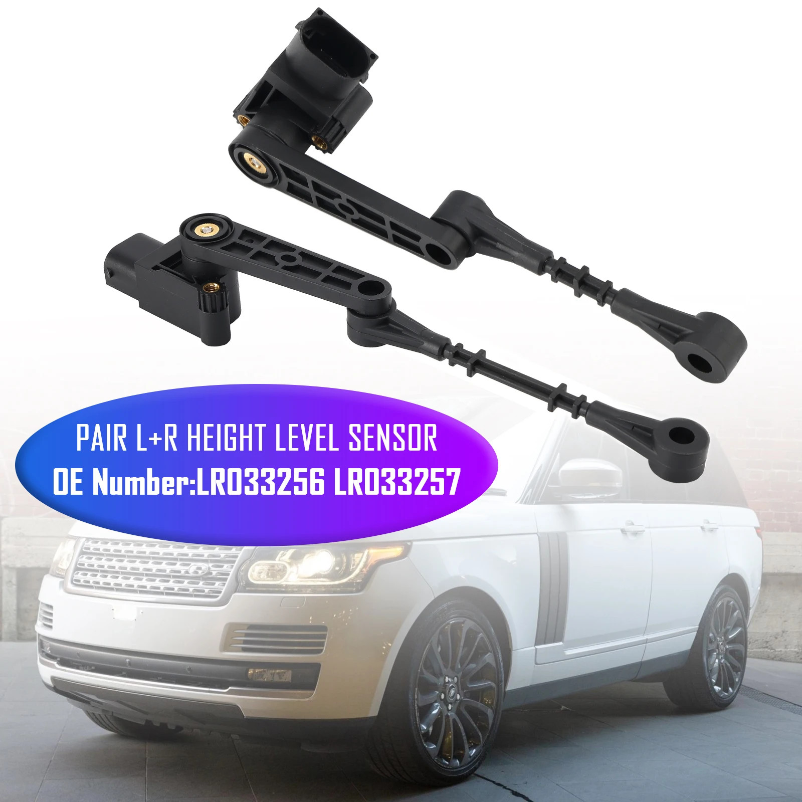 

Artudatech Pair F&R Height Level Sensor For Discovery 5 Range Rover Sport L405 L494 Car Accessories