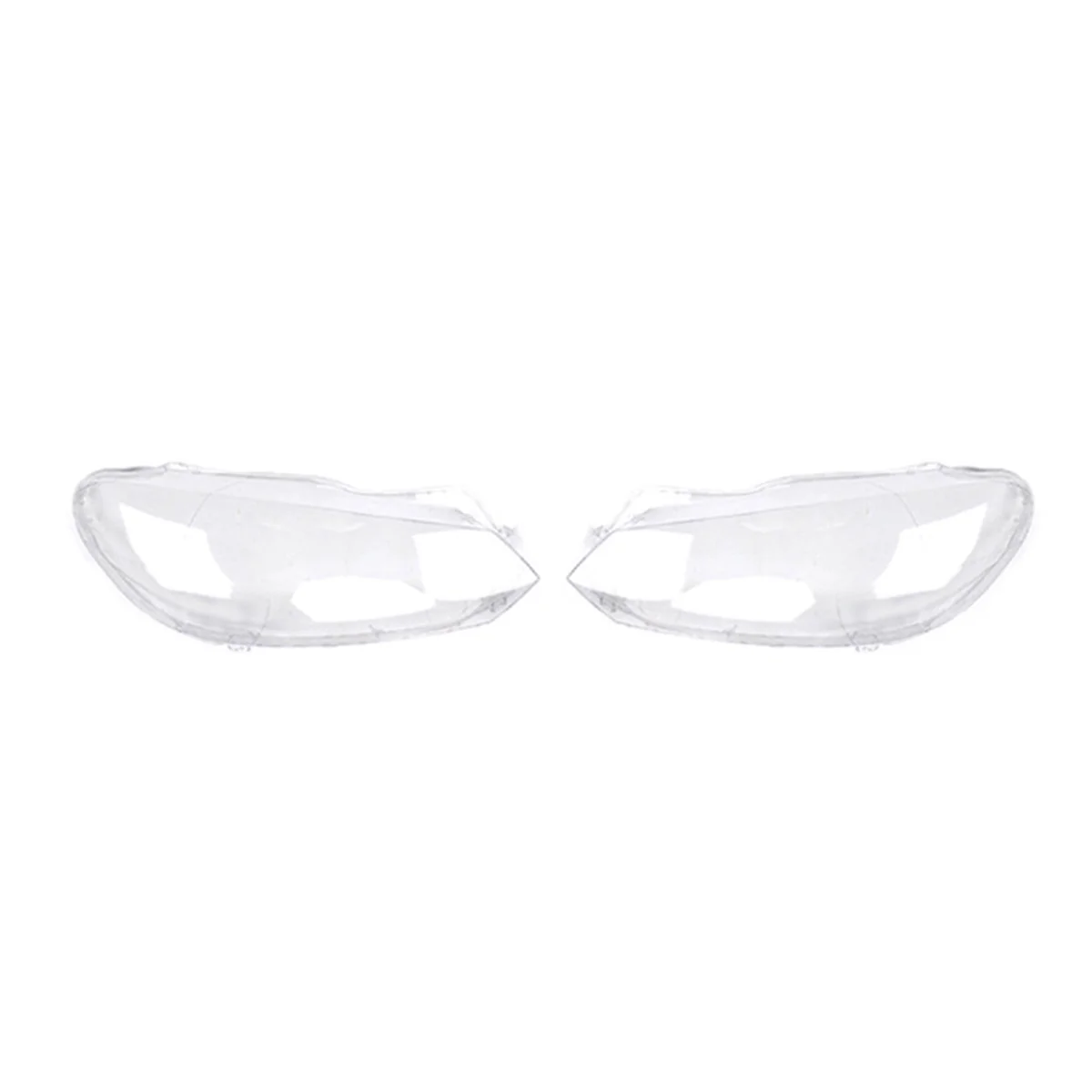 

1Pair Car Headlight Shade Transparent Lampshade Headlight Cover (LH+RH) 5K1941751D 5K1941752D for VW Golf VI