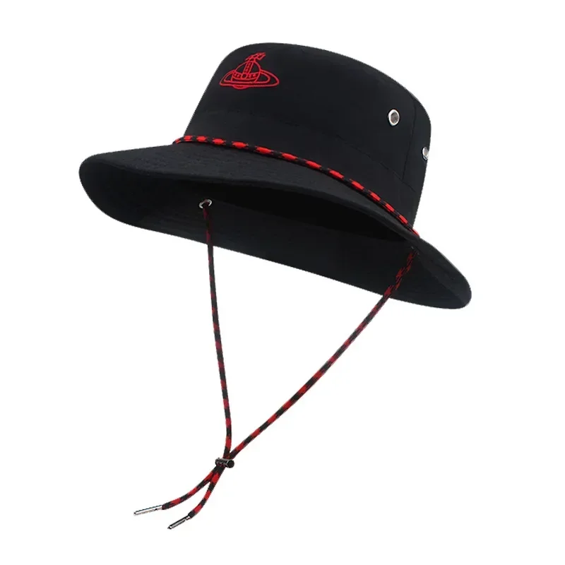 

Быстросохнущая панама времен Второй мировой войны с регулируемым шнурком, UPF 50+, защита от солнца, вышивка Сатурн, легкий вес для летних пляжных путешествий