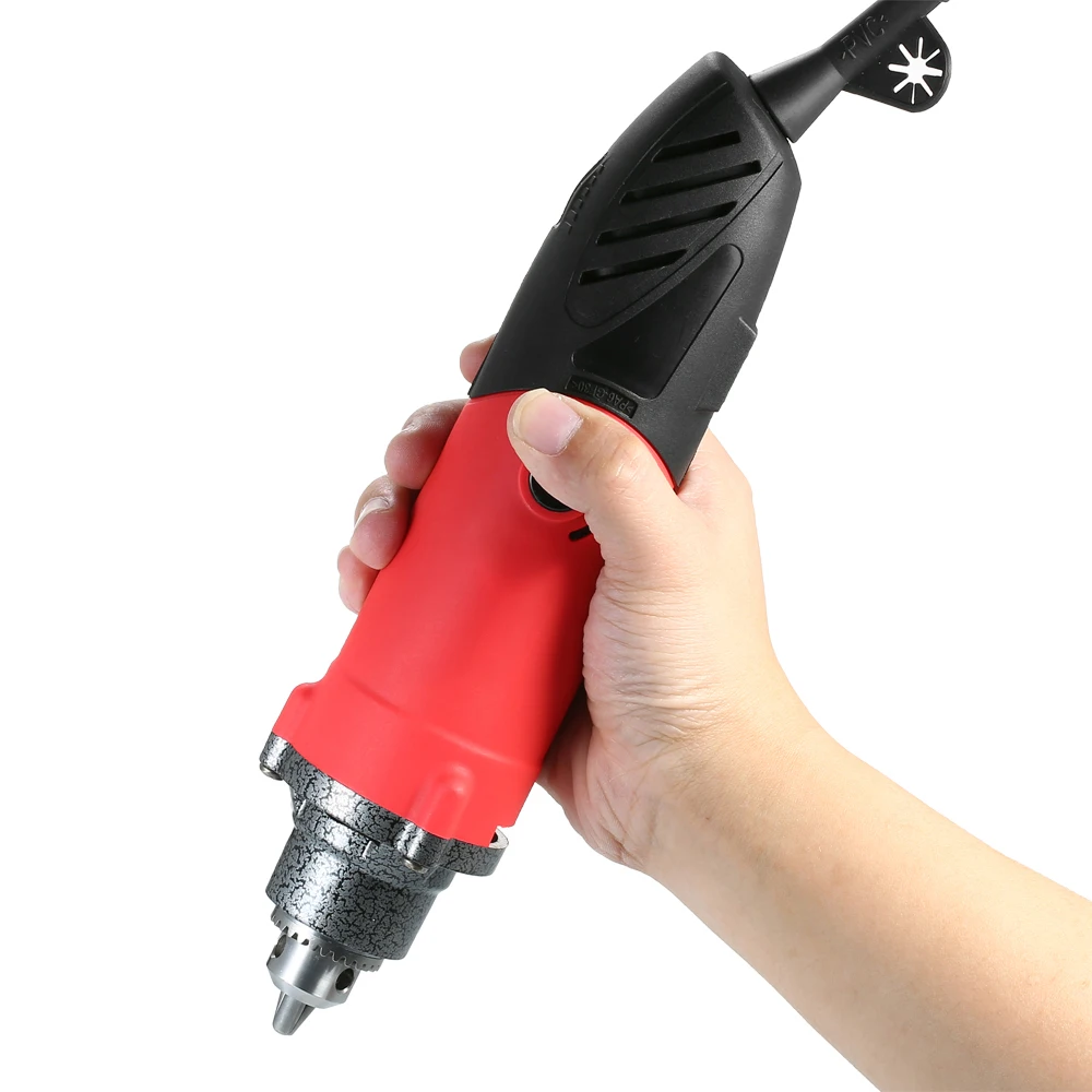 240W Multi-functional Electric Grinder Drill 6-Speed Variable Speed Polishing Machine Rotary Tool for Milling Engraving AC220V