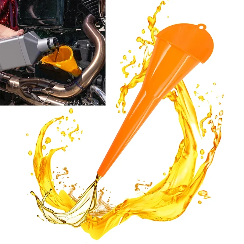 Car Refueling Multi-Function Longer Funnel Gasoline Engine Oil Additive Motorcycle Farm Machine Funnel Tools Auto Accessories