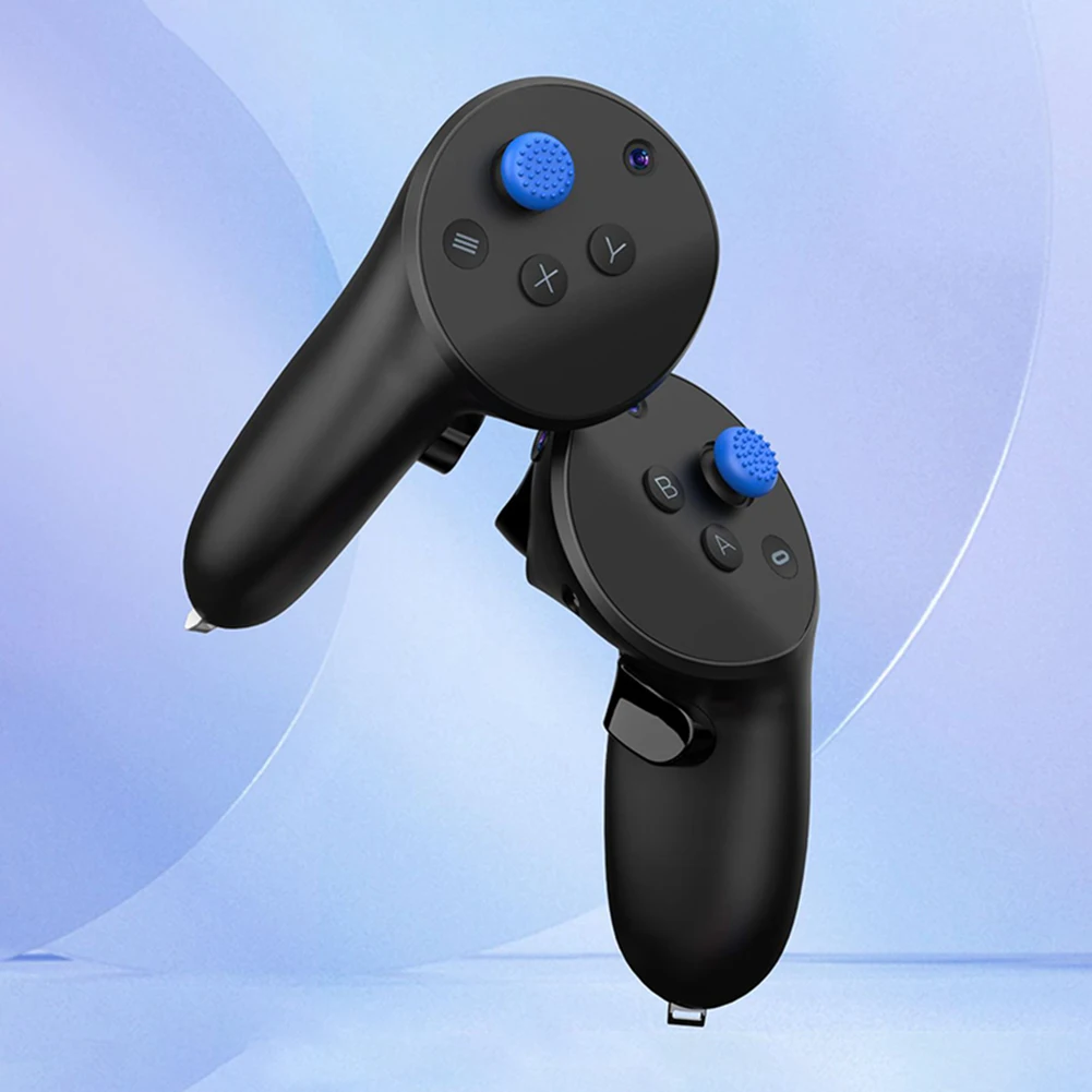 قبعات عصا التحكم Thumbstick بديلة من السيليكون ملحقات VR لـ Meta Quest 3/Quest2/Pico 4/Quest Pro