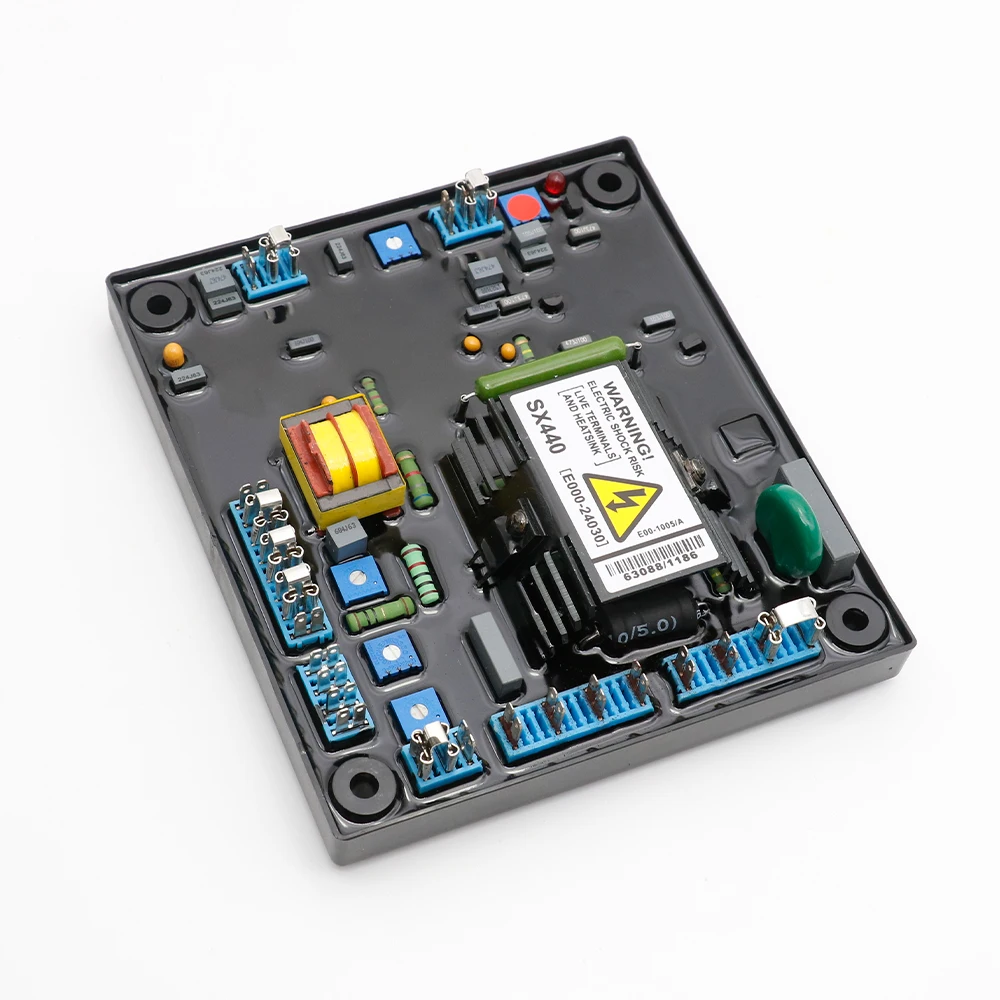 Imagem -02 - Regulador de Tensão Automático para Brushless Diesel Genconjunto Estabilizador Board Sx440 Avr Generator Steady Voltage Control 500kw