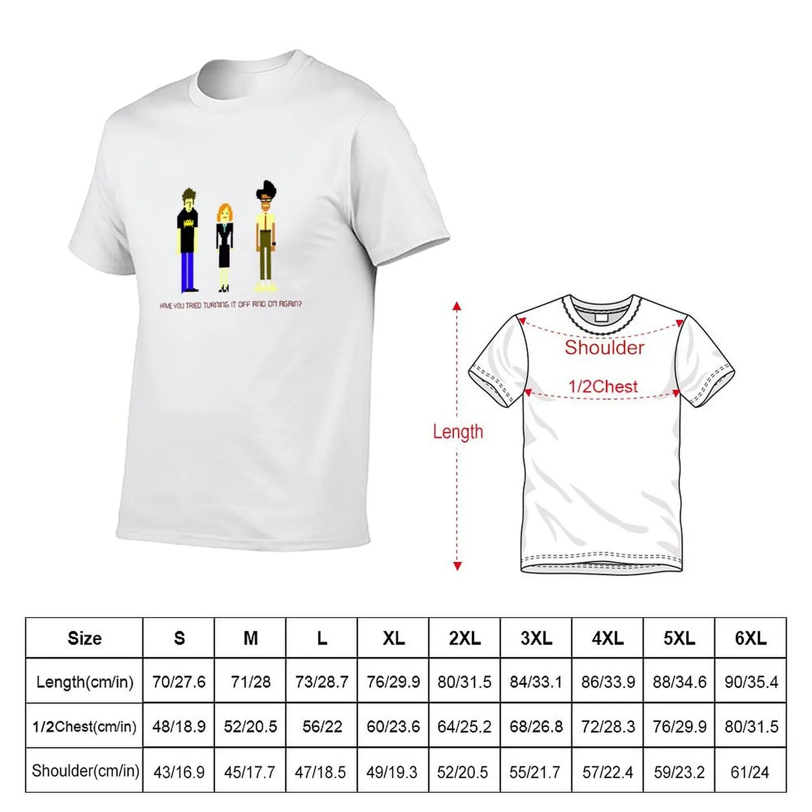 Have You Tried Turning it Off and On Again? T-Shirt funny gifts anime designer t shirt men