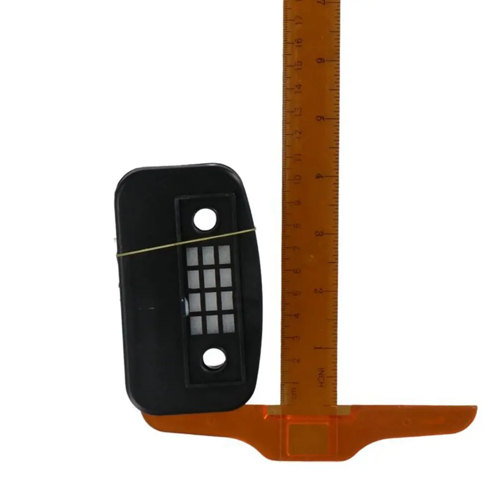 Schwarzer Luftkompressorfilter mit Riemenantrieb, 65 mm Ansaugpumpe, Geräuschschalldämpfer