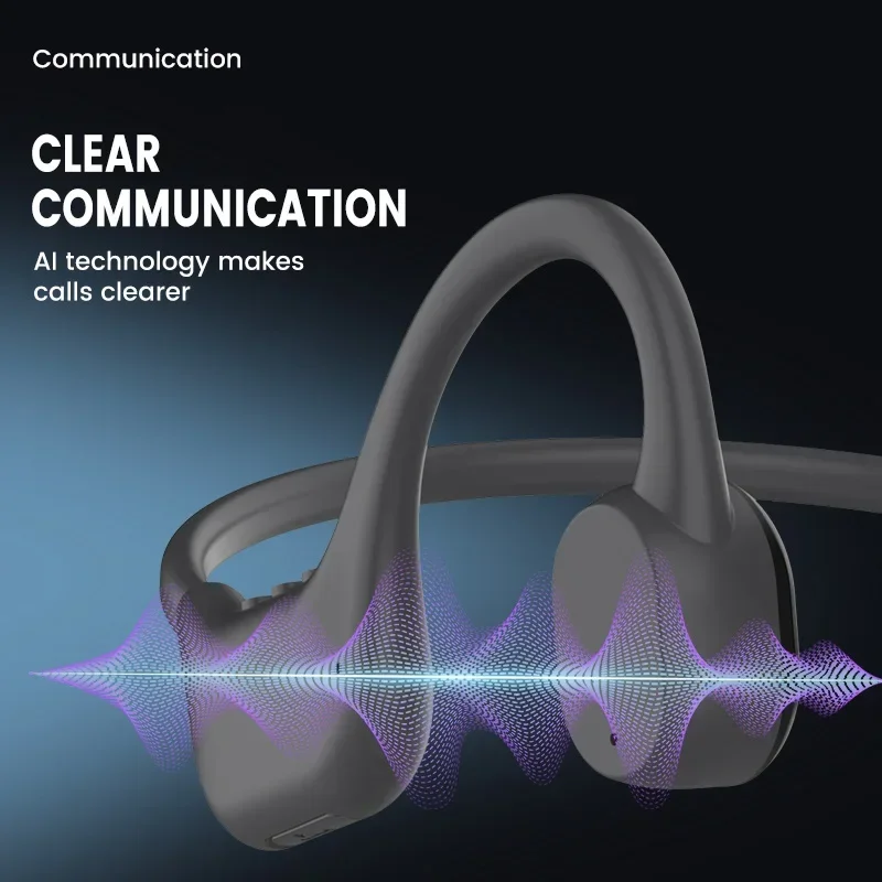 Philips TAA6609C Bone Conduction Wireless Earphones Bluetooth 5.4 HiFi Stereo Calls Music Headset Outdoor Sports Headphones