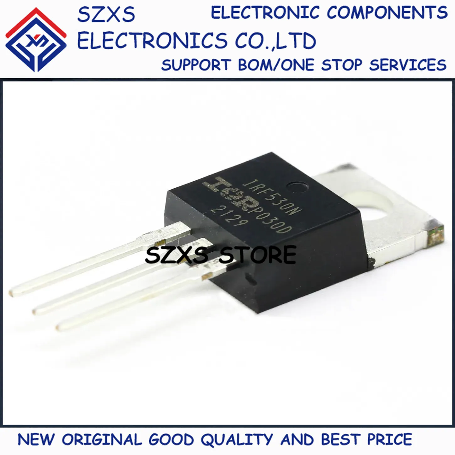 New Original 10Pcs IRF530N IRF530NPBF TO-220 100V 17A MOSFET Field Effect Transistor In Stock Electronic Components Good Quality