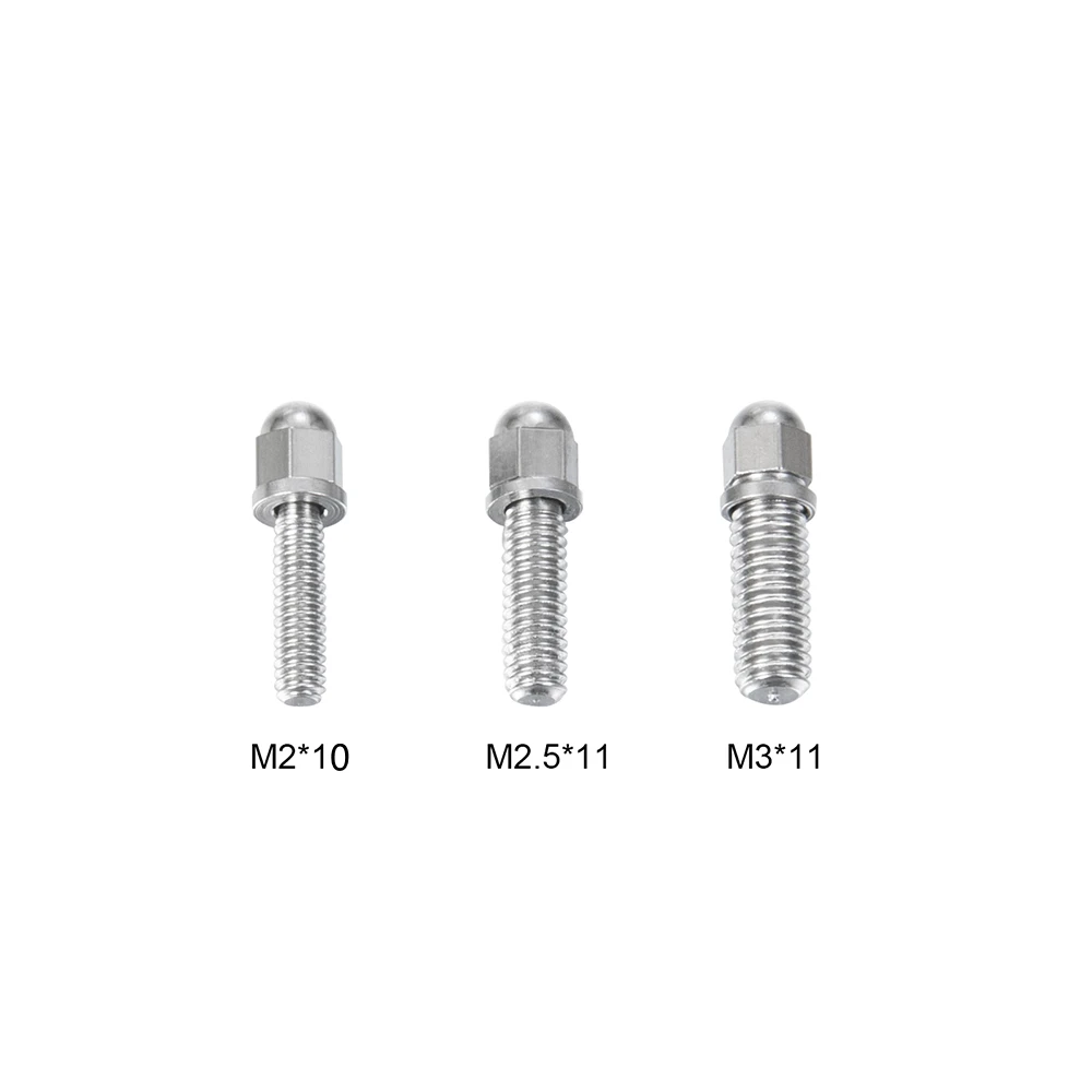 MIBIDAO M2.5 M3 M2 RC Car Ball Head Screw For 1/10 Model Toy Car DIY Truck Spare Parts