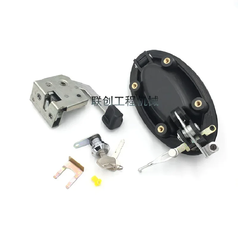 For Komatsu PC56-7 PC60-8 PC70-8 Door lock of Cab Assembly Lock block exterior handle excavator Parts