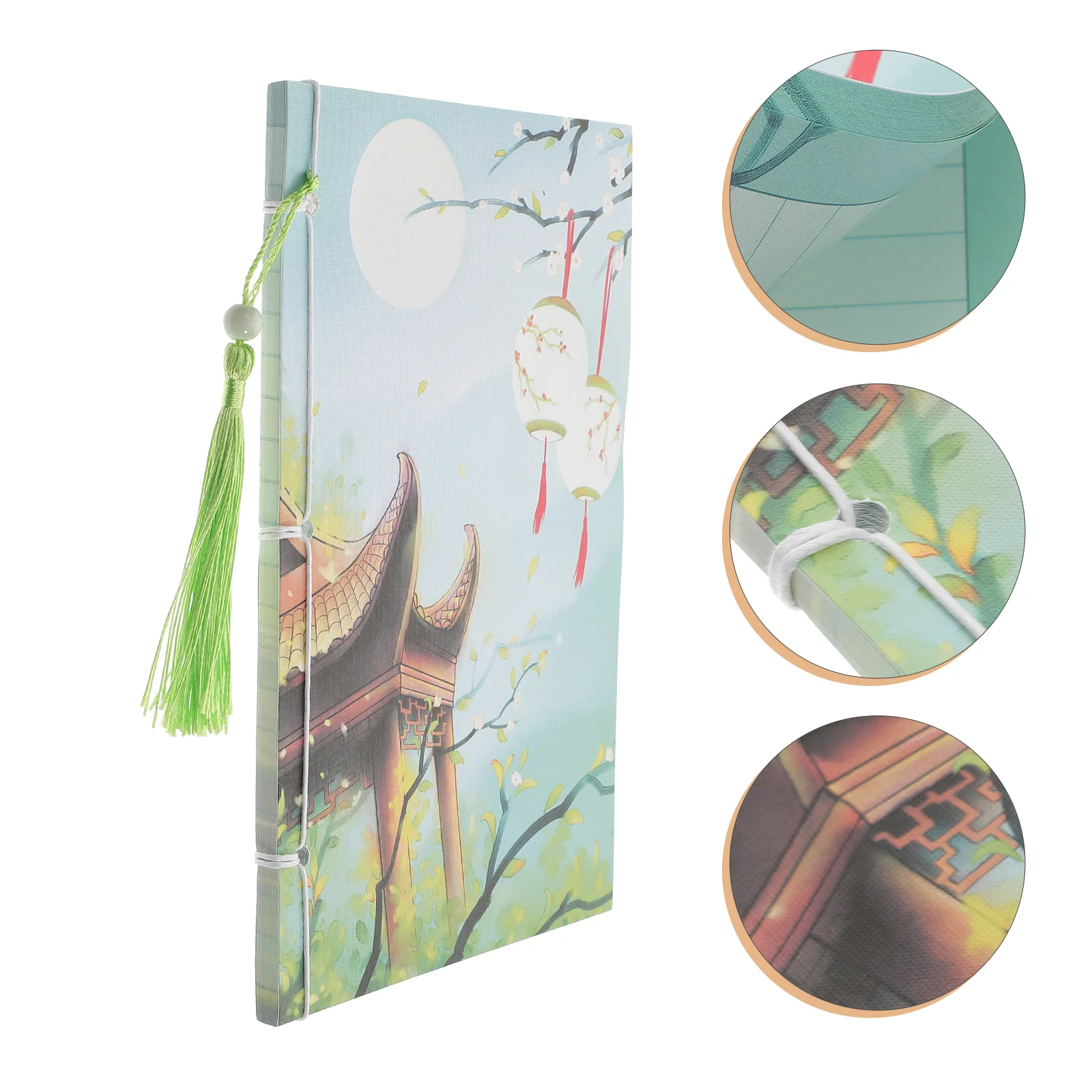 

Landscape Notebook Aesthetic Notebooks Pretty Tassel Paper Sketchbooks Man