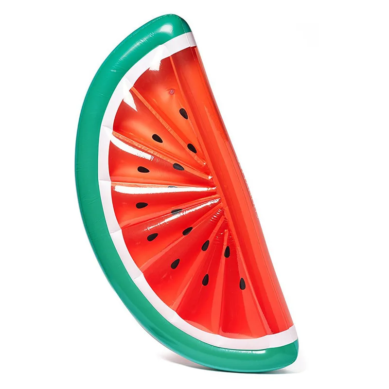 New Inflatable Watermelon Floating Row Adult Water Seat Water Toy Photo Pineapple Large Swimming Ring Floating Bed Chair