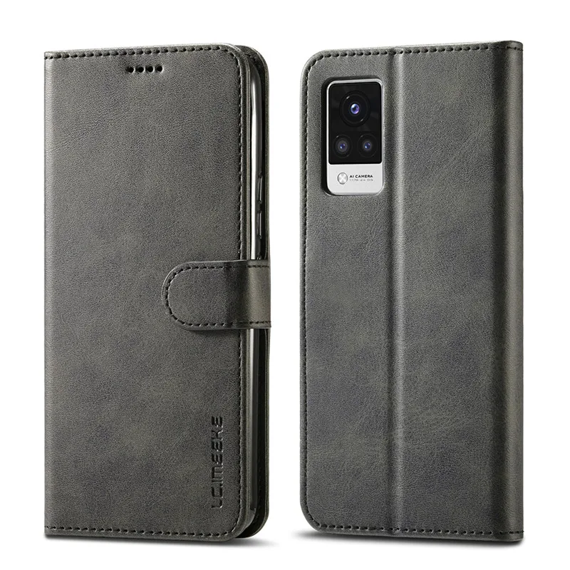 For VIVO V21 Case Flip 360 Magnetic Phone Case On VIVO V21 5G Case Leather Vintage Wallet Cover For VIVO V 21 5G Case Coque Etui