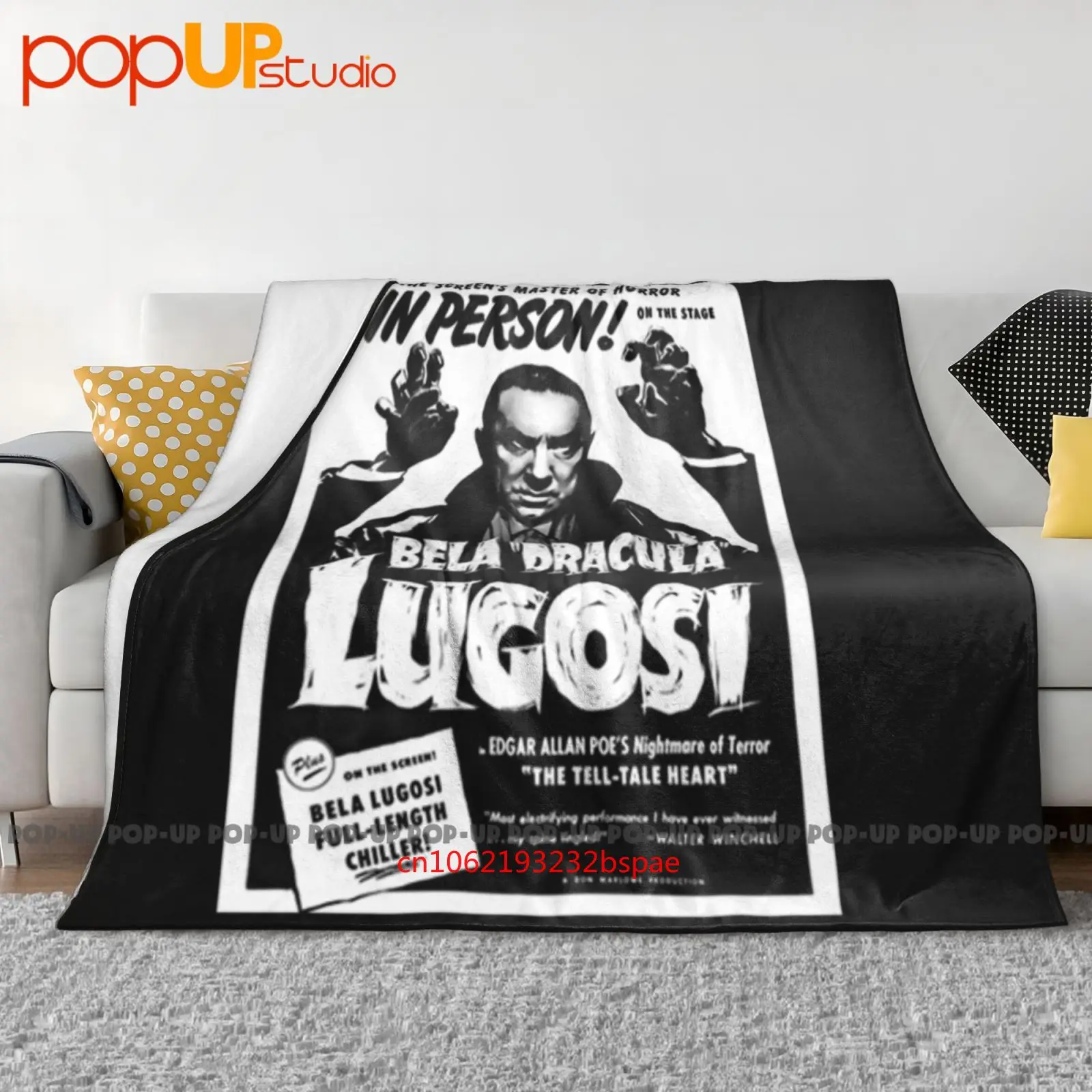 Bela Lugosi Vintage Dracula Horror Cult Universal Monsters Ed Wood Ultra-Soft Blanket Quilt Winter Sofa Cover Bed Covers