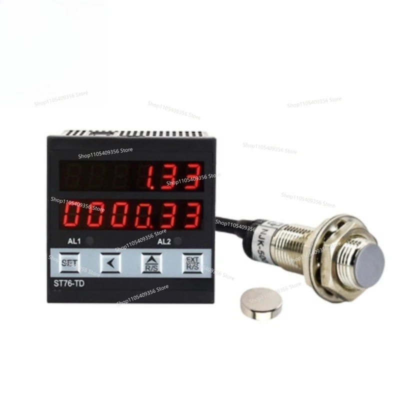 For ST76-TD Two-wheel Reversible Intelligent Line Speedometer, Meter Speed All-in-one Machine