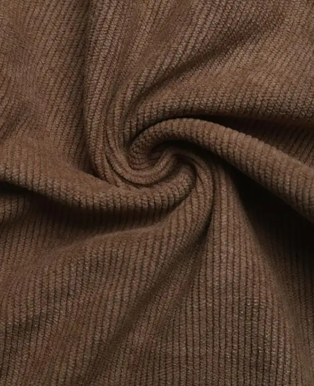 Pantalones de pierna recta de pana de cintura alta de Color sólido de otoño para mujer pantalones de pierna recta de Color sólido ajustados versátiles informales