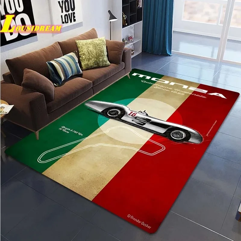 

Martini Racing Carpet Modern Design Home Decor Non-Slip Large Rug Teen Room Decor Outdoor Travel Picnic Mat Birthday Gift