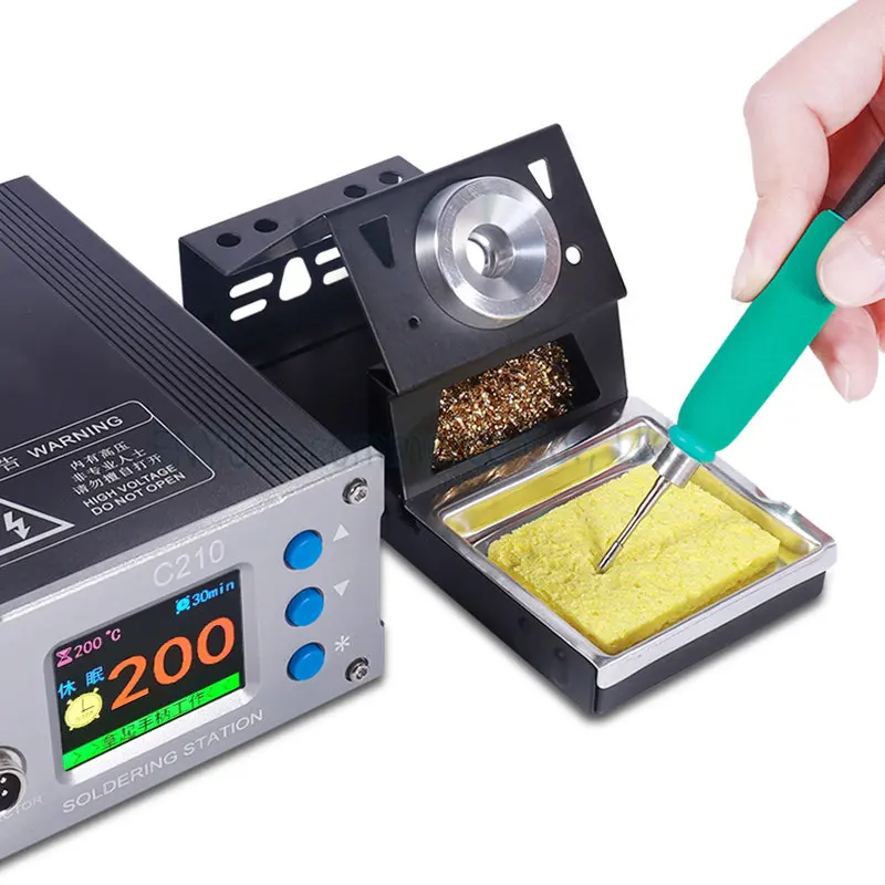 BST C210 Intelligent Welding Station JBC Electric Soldering Iron Soldering Pen for Mobile Computer PCB SMD Repair Welding Tool