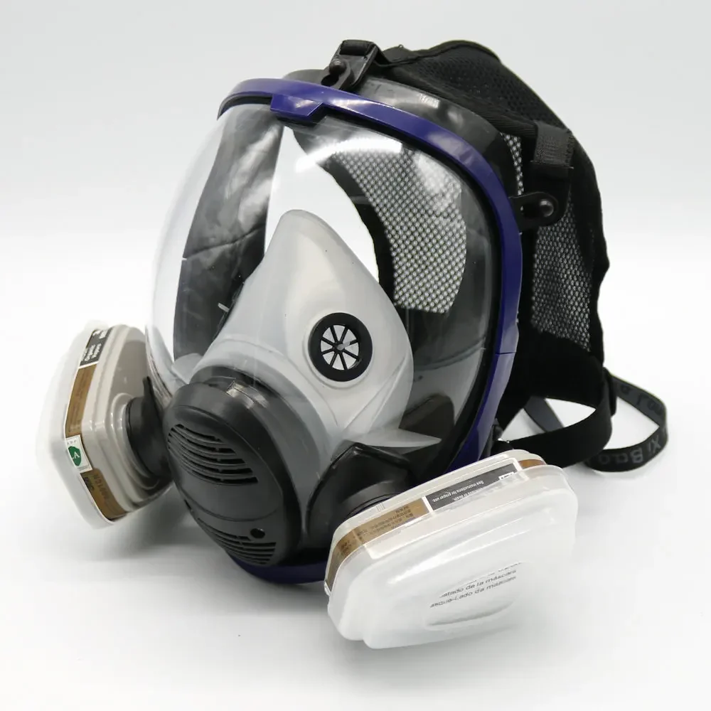 7 Piece Full Face Mask For  6800 Mask Full Face Facepiece Respirator For Painting Spraying Free Shipping