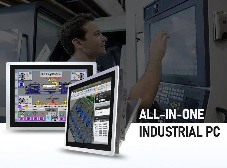 All In One Industrial Touch Screen Android Panel Pc I3 I5 I7 Industrial Mini All-In-One Panel Pc