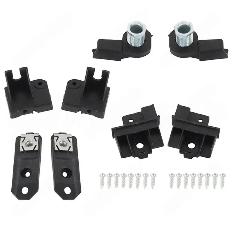 

Efficientt-For VW Golf 7.5 2017-2020 Front Bumper Headlight Bracket Repair Kit Car Accessories Headlamp 5G0998225B 5G0998226B
