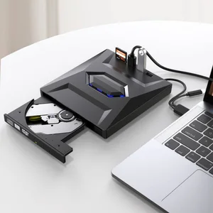 Harici Çok Fonksiyonlu USB 3.0 Tip-ve 3'ü 1 arada, CD'ler, DVD Yazıcı, SD Kart Okuyucu, U Disk, Okuma Hızı, 24X CD-ROM, CD-rw'ye mobil ünite, 8 cd gravavel'in en çok satan ürünleri-no. 3