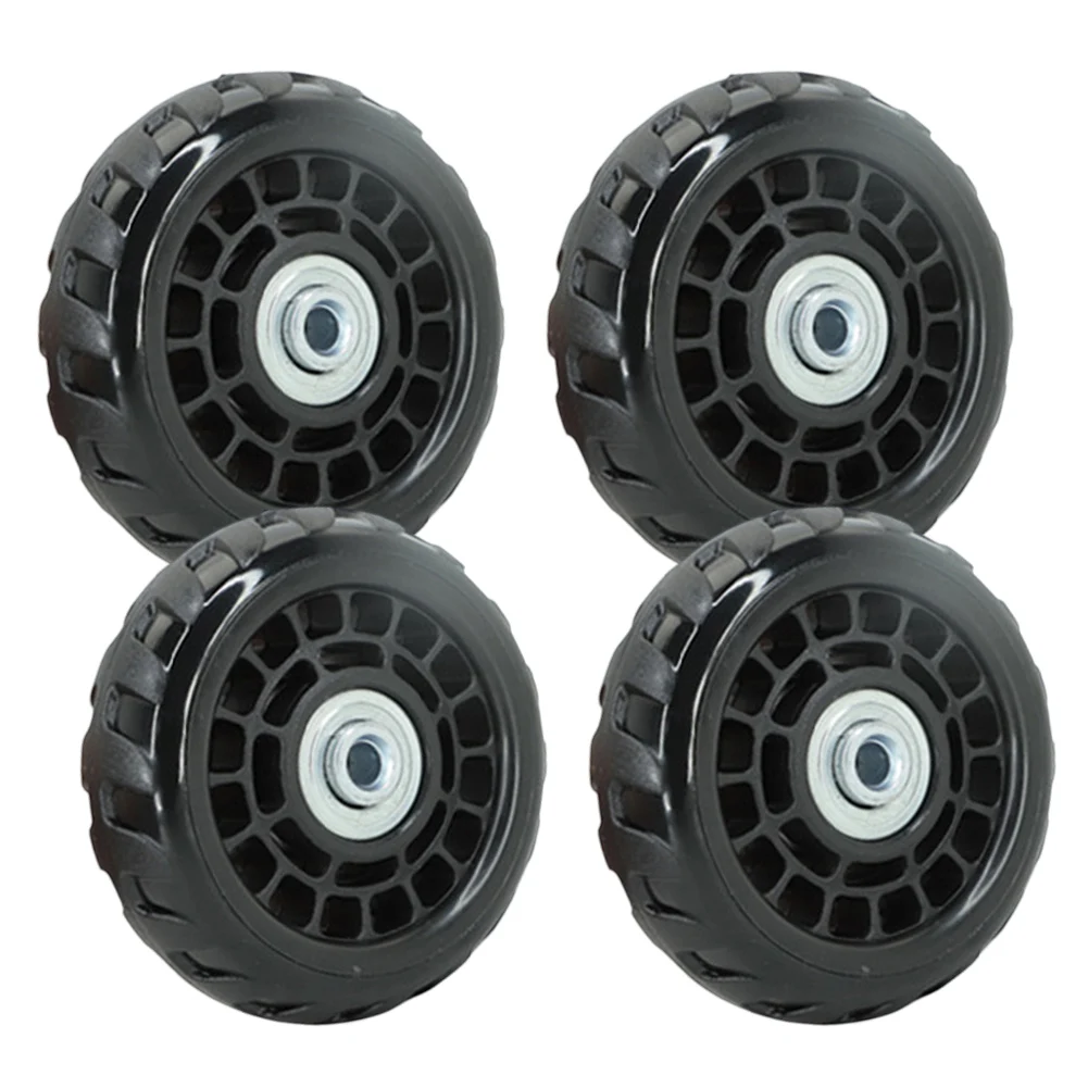 Plastic Suitcase Wheels Luggage Wheels Luggage Repair 4 Wheels Hacksaw Cutting Required High-strength Plastic Material
