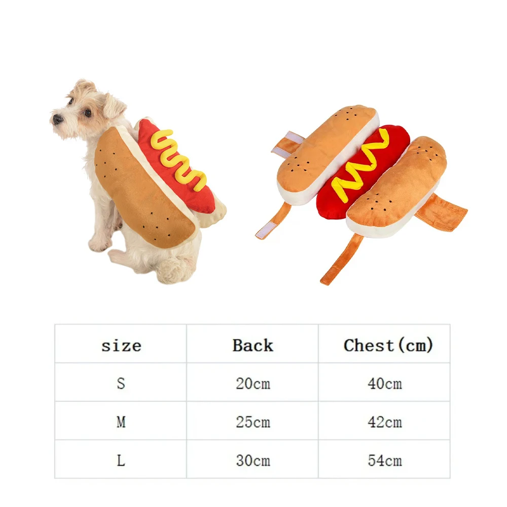 Funny Holiday Dog and Cat Pet Costumes Adjustable Clothes Pet Costume Cosplay Cute Dachshund Party Costumes view 3