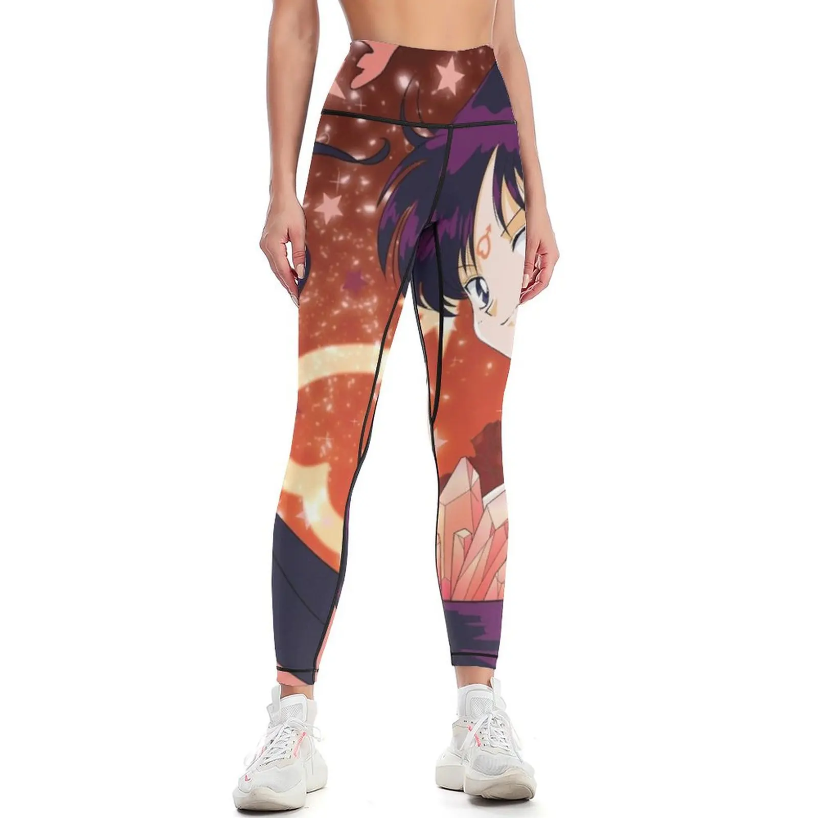 

Sailor Mars - Rei Hino Leggings sporty woman push up Tight fitting woman jogging pants Women's gym Womens Leggings