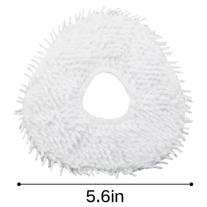 Wieder verwendbares Mopptuch für Roboter fegen Narwal T10 Zubehörteile Mikro faser x4 Mopp