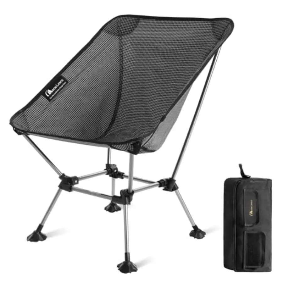 

Camping Chair Plus Upgraded Comfort and Size Still Compact and Lightweight Folding Portable Chair for Backpacking and Hiking 40