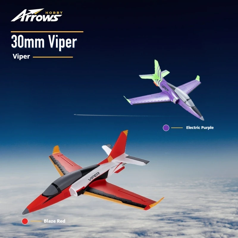 New Blue Arrow 30mm Viper Ducted Fixed Wing Brushless Remote Control Entry-level Fall-resistant Model Aircraft RC Electric Toys