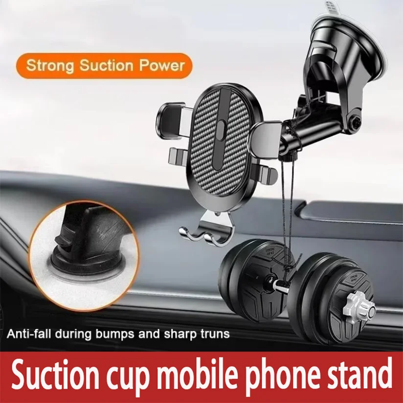 Autotelefonhalter, Sauger, mobiles Smartphone, Handy-Halterung, Tablet-Fahrzeuge, Halterung, Ständer, GPS für iPhone 16, Xiaomi, Huawei, Samsung