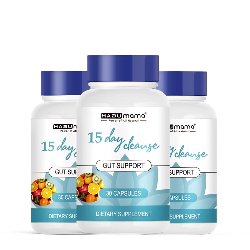 15 Day Cleanse [Sugar & Fat Cleanser] - 30 Capsules Per Bottle - Take 2 Capsules Daily For a 15-day Cleanse Plan