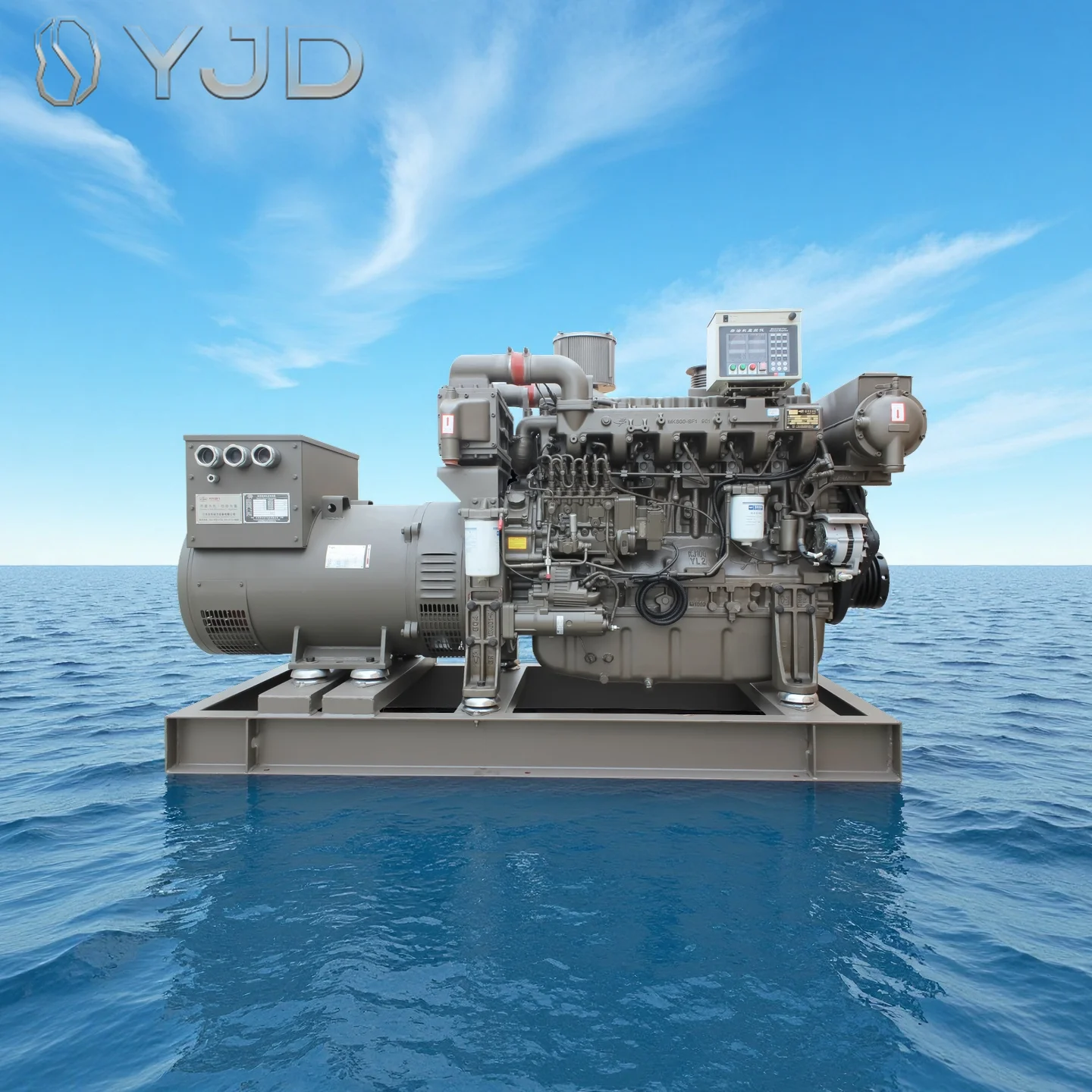 Factory Price Silent Type Marine Diesel Generator ATS 20kva 30kva 50kva 60kva 70kva 80kva 100kva 200kva 300kva 400kva 500kva