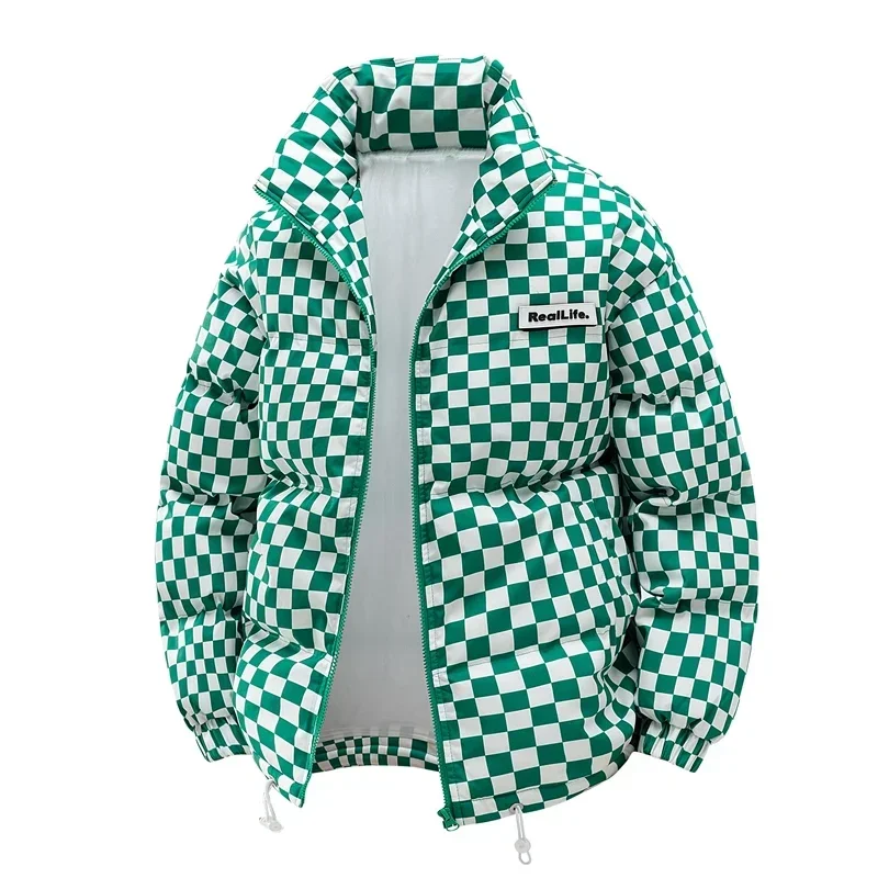 New Autumn Trendy, Cool, Comfortable,High-quality,Casual and Fashionable Plaid Cotton Jacket for Men and Winter Men's Versatile,