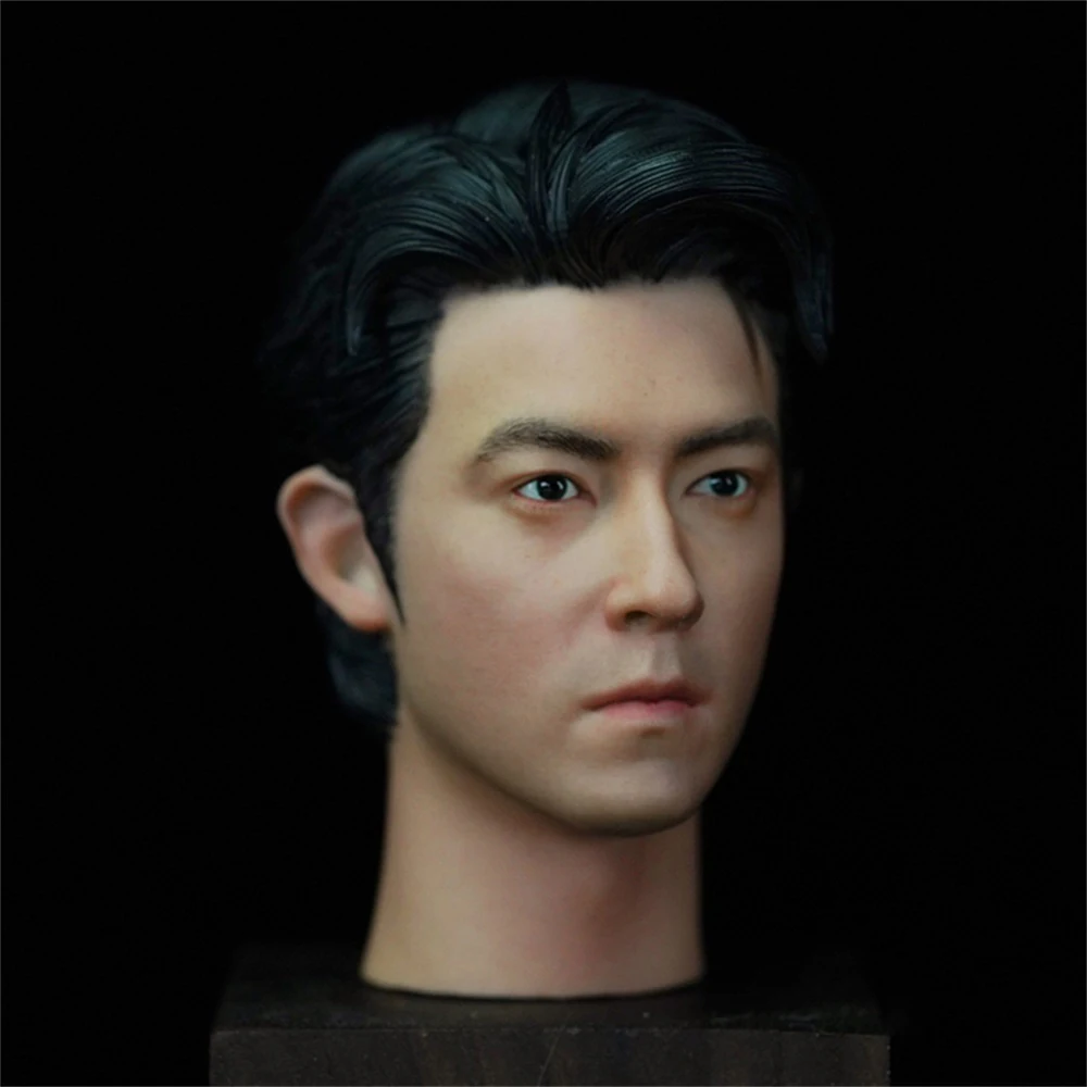 Hand Painted 1/6th Asia Hong Kong Handsome Edison Chen Young Version For 12inch Body Action Accessories