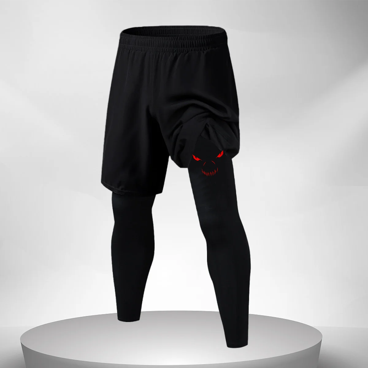 Fitness Training Pants Men\'s Running Compression Pants Quick Dry Gym Workout Leggings Male Sport Bottom