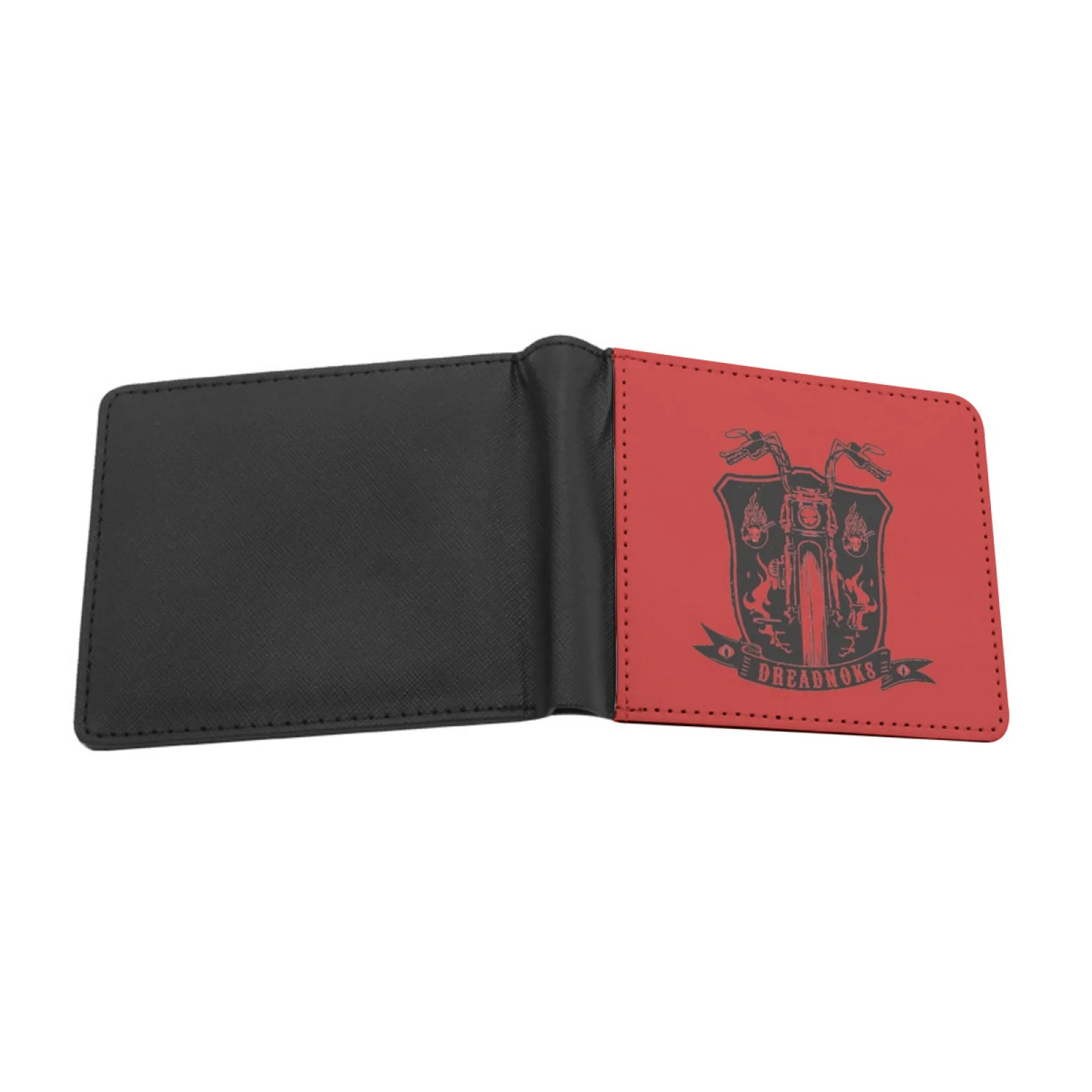 Gi Joe Dreadnok Bike Design Leather Men Wallets Credit Card Holder Purse Black Wallet Gi Joe Gijoes Gi Joes G I Joe 80S Toys