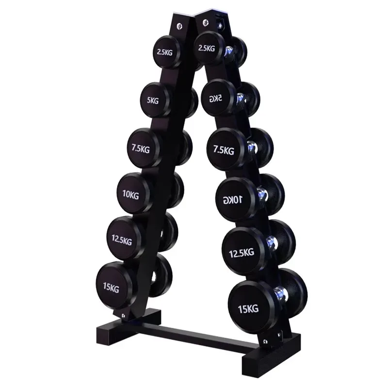 Adjustable Dumbbell Rack with Dumbbell Set Compatibility - All-in-One Storage Stand for Organizing Dumbbells, Keeping Home