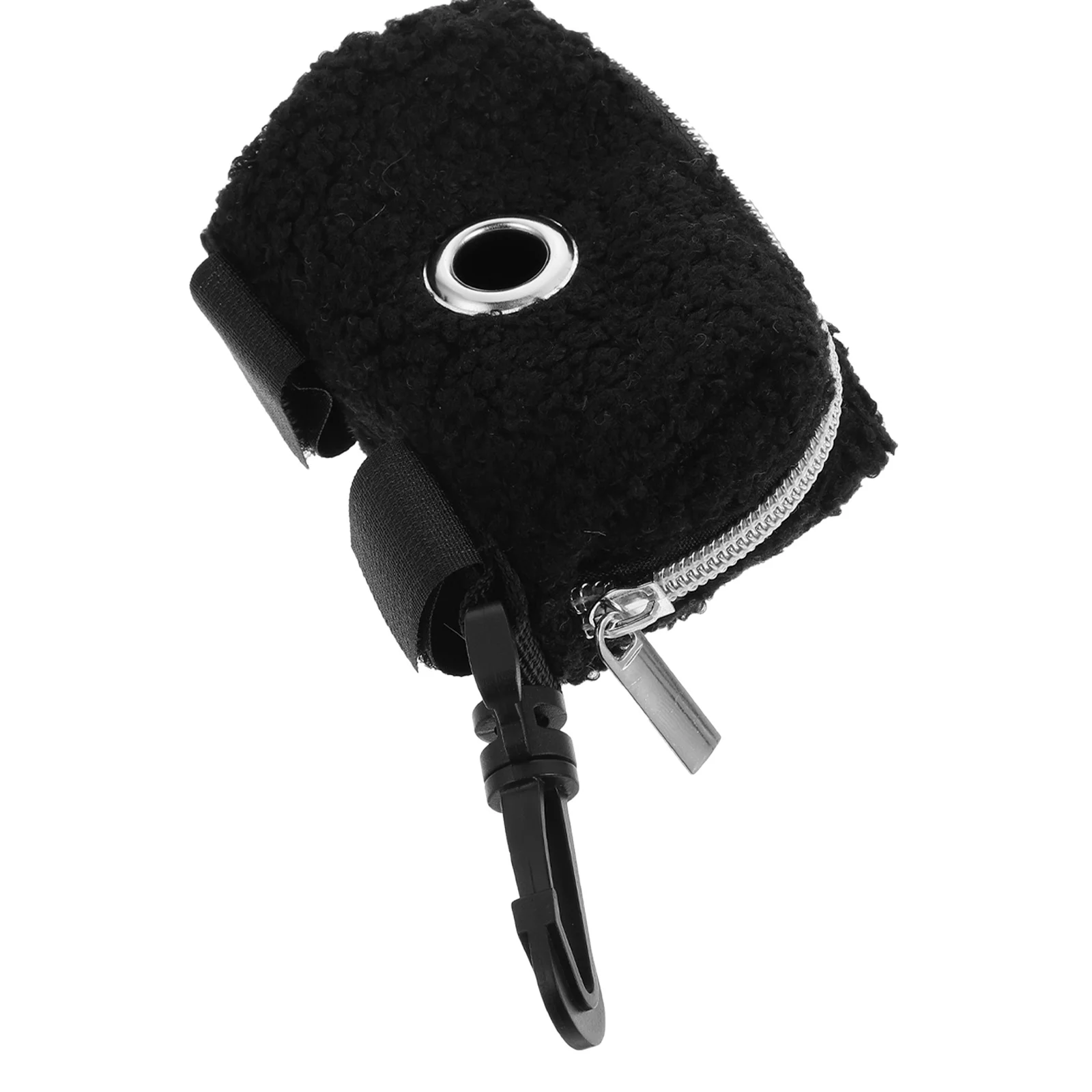 

1Pcs Pet Poop Bag Holder Breathable Wear-Resistant Lightweight Design Hanging Buckle for Dog Outdoor Waste Pickup